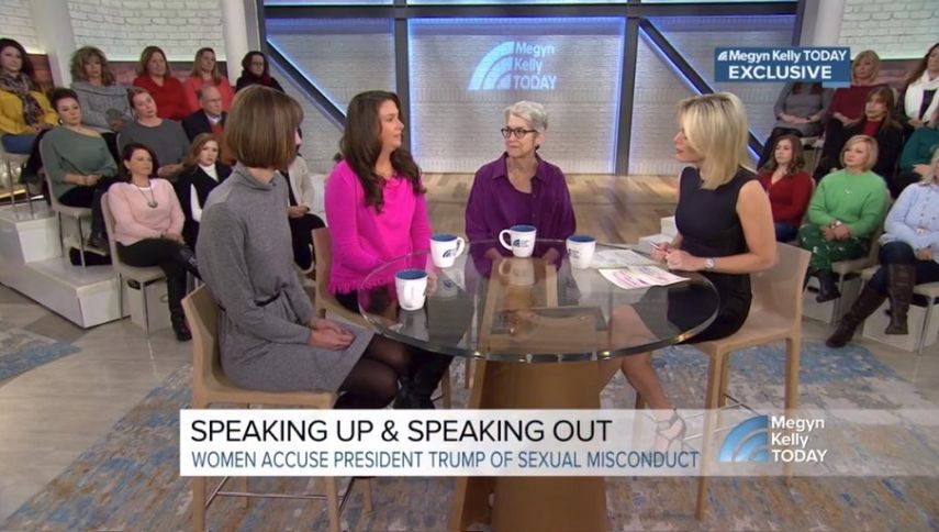 Crooks, Leeds y Holvey son tres de al menos 16 mujeres que durante la carrera a la Casa Blanca acusaron de acoso sexual al ahora presidente.&nbsp;