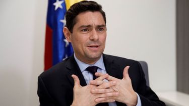 Carlos Vecchio, embajador de Venezuela ante EEUU nombrado por el presidente (e) Juan Guaidó.&nbsp;