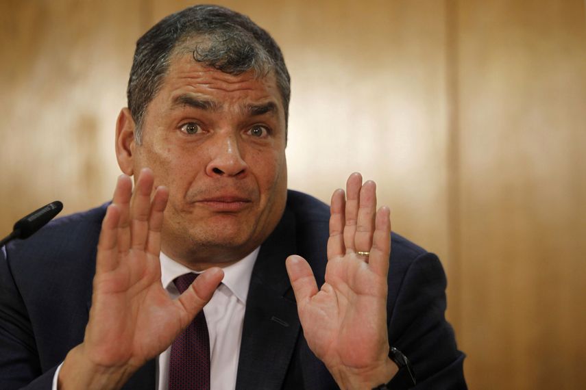 El expresidente de Ecuador, Rafael Correa.&nbsp;