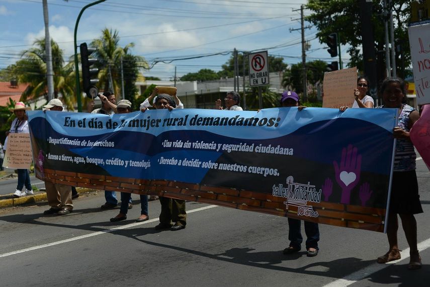 El Movimiento Autónomo de Mujeres de Nicaragua (MAM) y el Centro por la Justicia y el Derecho Internacional (CEJIL) denunciaron el actual deterioro de los derechos de las mujeres.