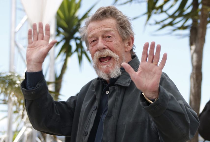 El actor&nbsp;John Hurt.