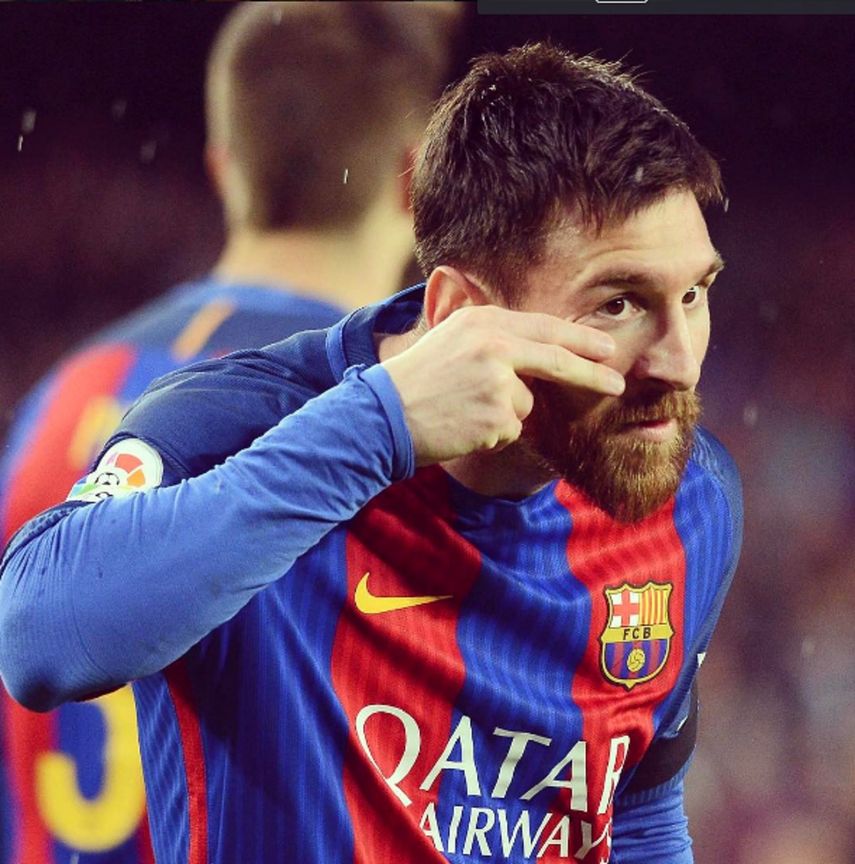 Messi realizó el gesto para recibir más apoyo de la gente a través de las redes sociales.&nbsp;