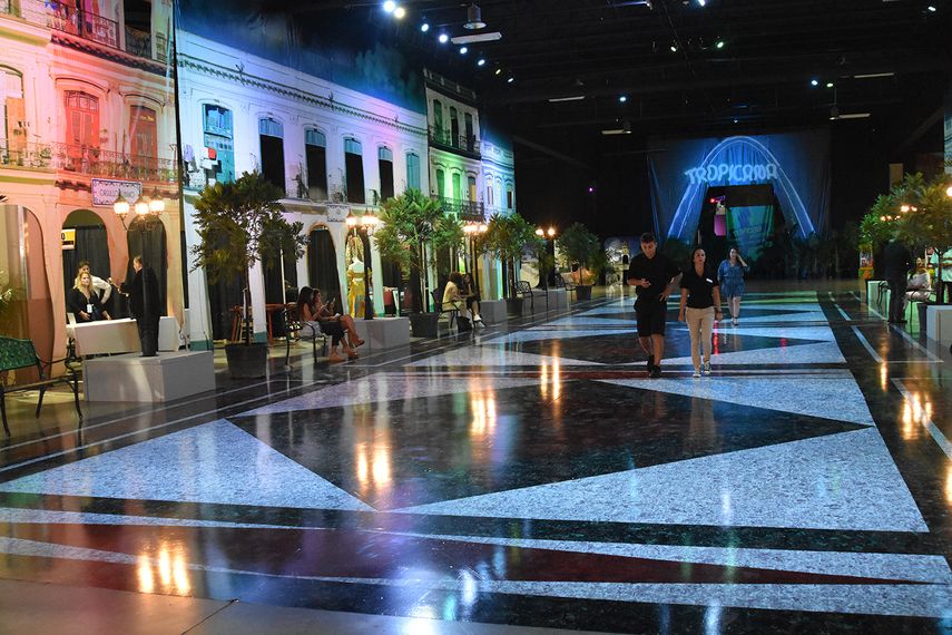 Uno de los pabellones que recrea el ambiente en La Habana.&nbsp;