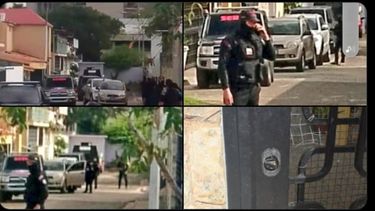 Imagenes del allanamiento realizado por la policía política de Venezuela&nbsp;