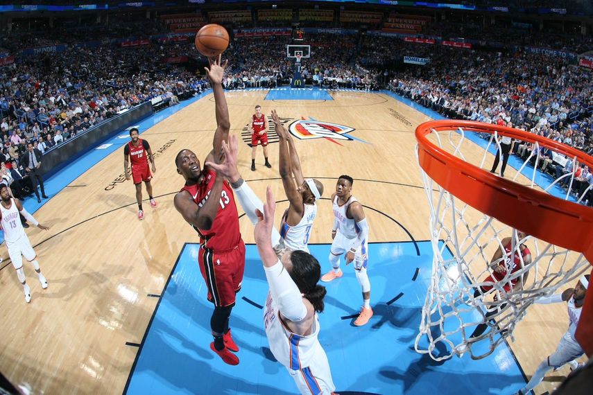 Miami Heat apretó en el último cuarto para llevarse la victoria, pero no fue suficiente.