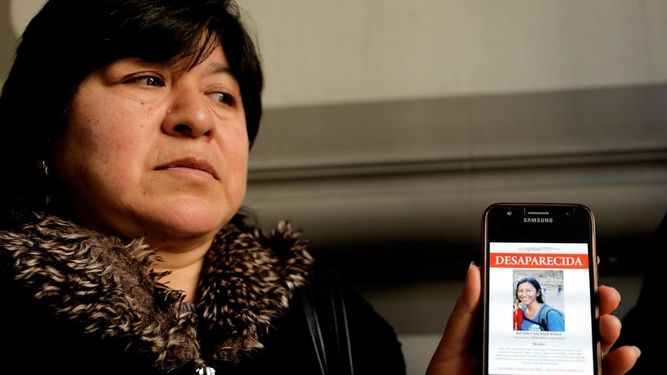 Imagen de la madre de Nathaly Salazar.&nbsp;