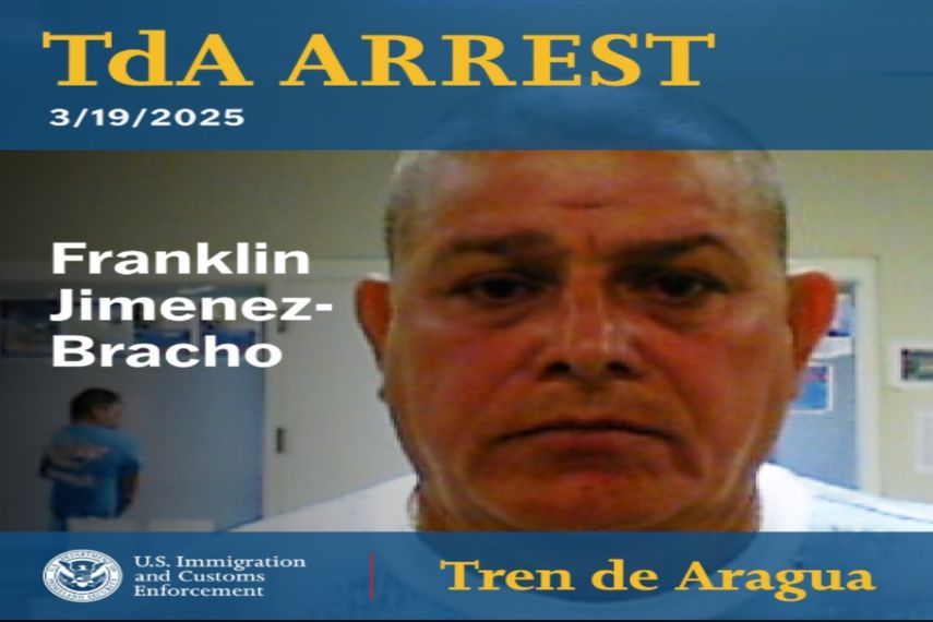 Afiche de detención&nbsp; de Franklin Jiménez Bracho alias, “Patalisa”