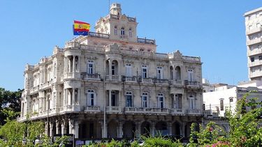 Consulado de España en La Habana, Cuba. 