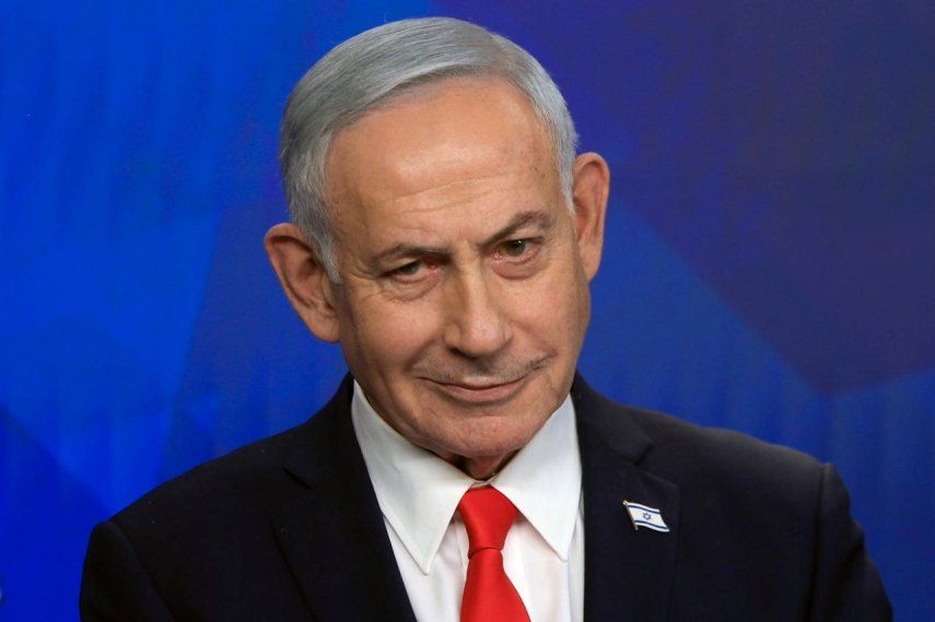 El primer ministro de Israel, Benjamín Netanyahu, durante una conferencia de prensa en Jerusalén, el 15 de junio de 2026.