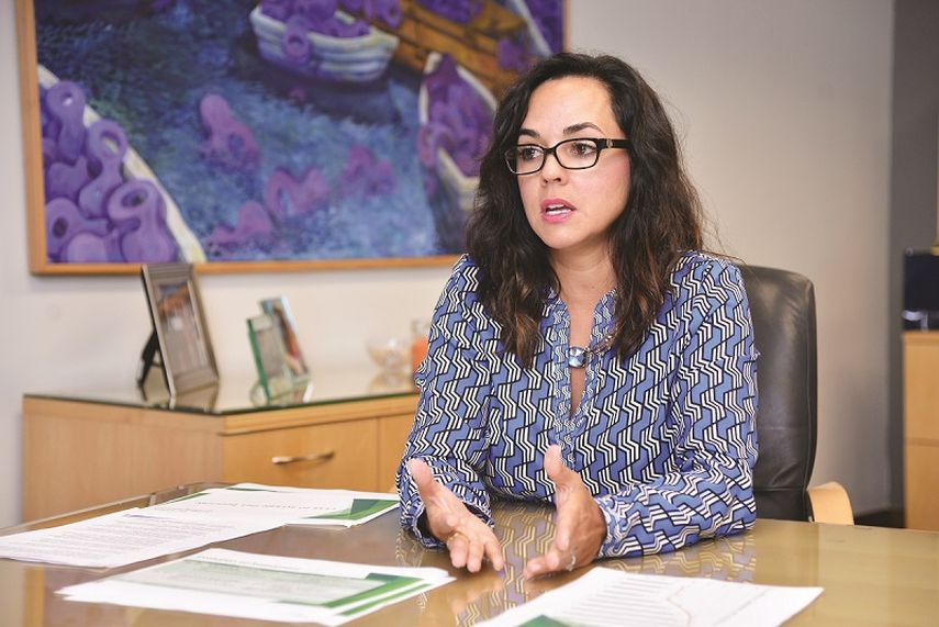 Marie Izquierdo, jefa de la Oficina Académica del Distrito Escolar. (ALVARO MATA)