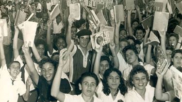 Profesores en Cuba, en una foto de archivo.&nbsp;