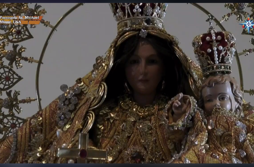 &nbsp;La Virgen de la Caridad del Cobre.