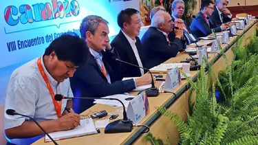 Leyenda de foto: Reunión Grupo de Puebla en Colombia con presencia de representante de China el 11NOV22.