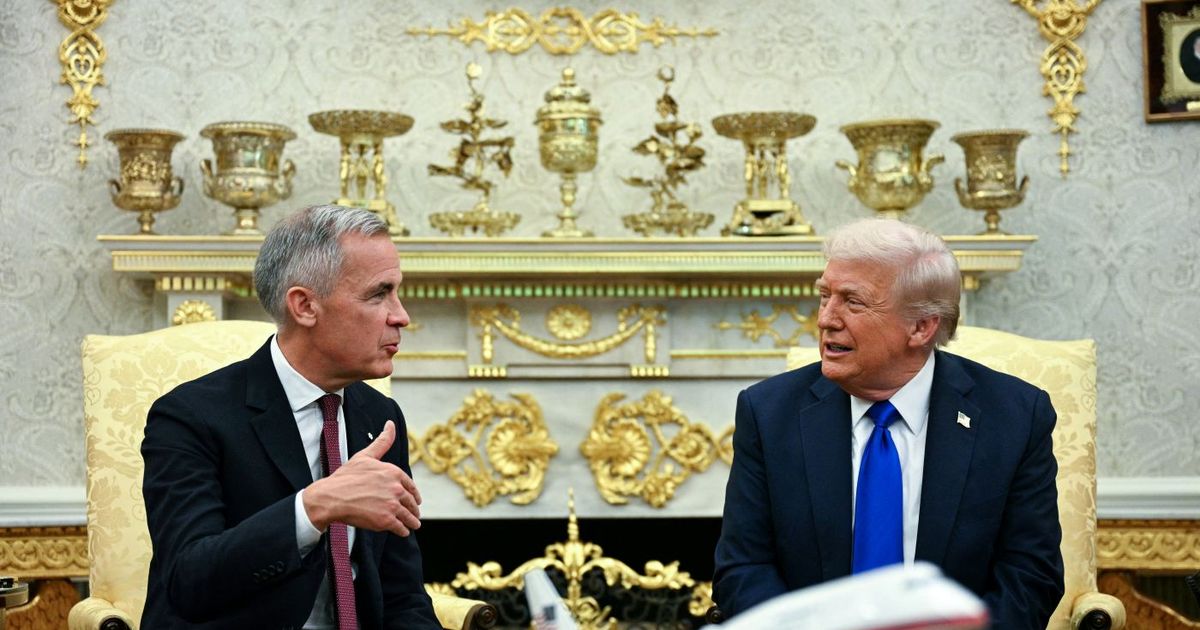 Trump evoca “grandes avances” en diálogo comercial con Canadá