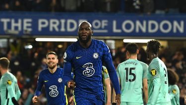 EL delantero belga Romelu Lukaku no cuenta con muchas participaciones en el Chelsea