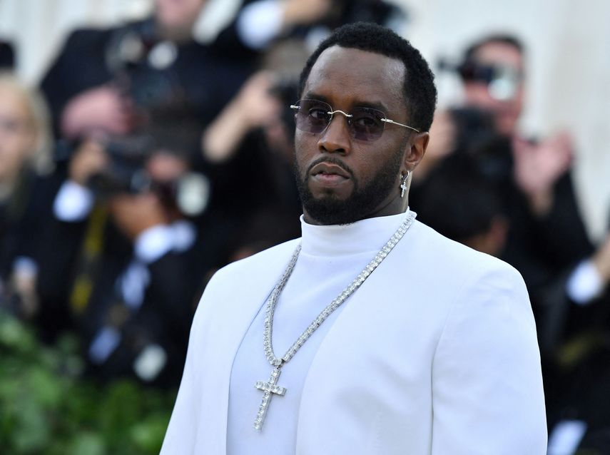 Sean Diddy Combs llega a la Met Gala el 7 de mayo de 2018 en el Museo Metropolitano de Arte de Nueva York.