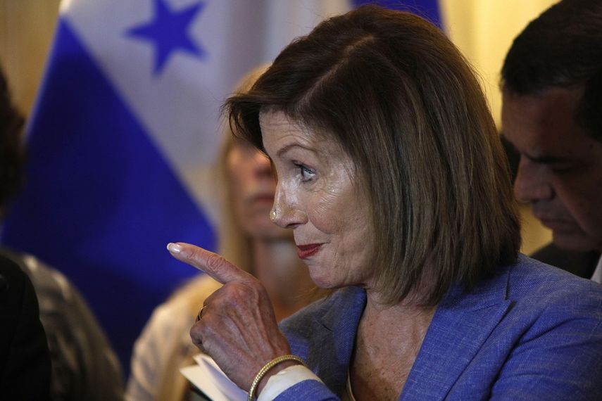La demócrata Nancy Pelosi,&nbsp;presidenta de la Cámara de Representantes de Estados Unidos.