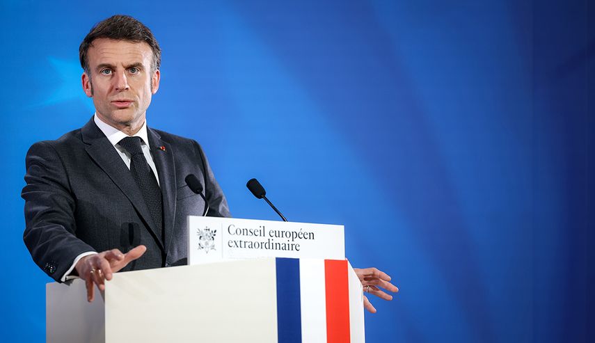 El presidente de Francia, Emmanuel Macron,&nbsp;