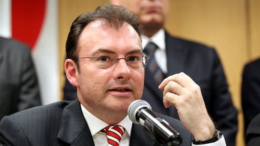 El canciller mexicano,&nbsp;Luis Videgaray.