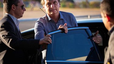 El presidente de Brasil, Jair Bolsonaro. 