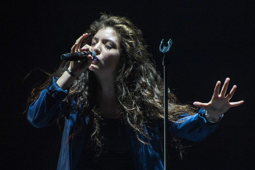 La cantante&nbsp;Lorde.