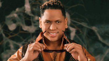 El artista dominicano Kalimete.