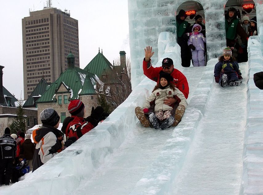 Quebec City, ready for winter carnival