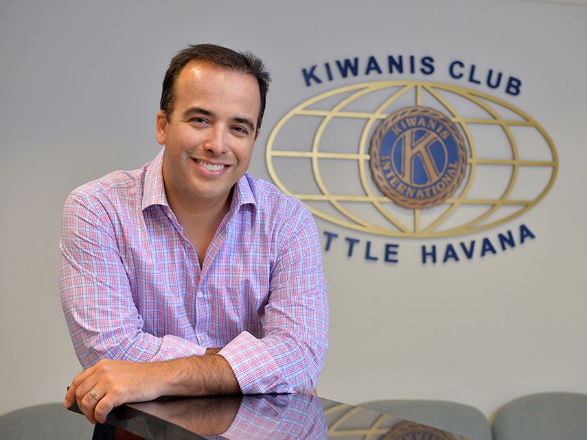 Jerry Fernández, presidente de la entidad. (ÁLVARO MATA)