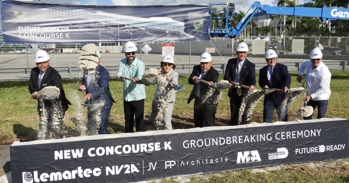 Miami: Comienza construcción de Terminal K, primera expansión de MIA en 20 años