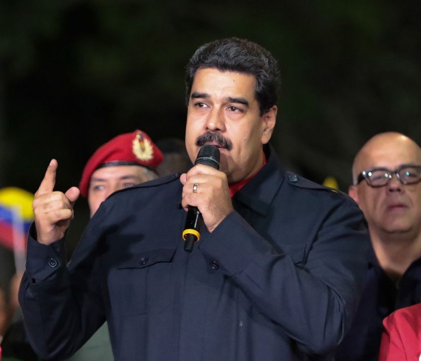 El goberante Nicolás Maduro habla luego de las elecciones regionales en Venezuela.