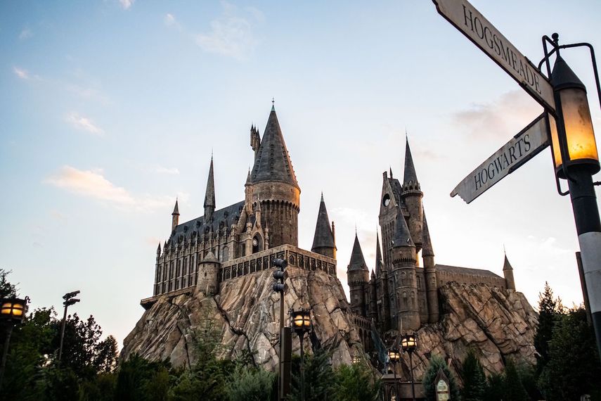 The Wizarding World of Harry Potter.&nbsp; &nbsp;