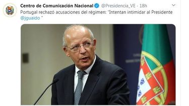 Portugal: La crisis de Venezuela no puede resolverse con intimidación y arrestos arbitrarios