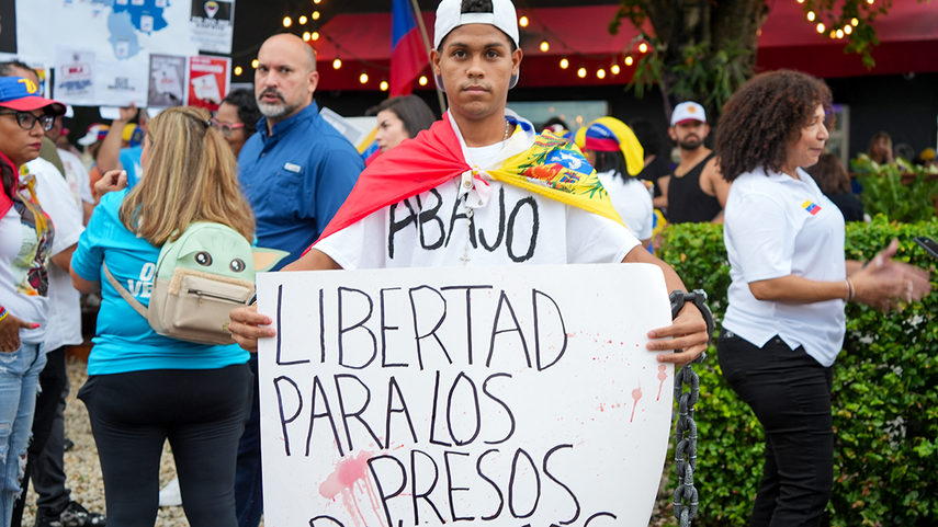 Las elecciones de 2024 en Venezuela, entre países de América, generaron protestas por fraude.