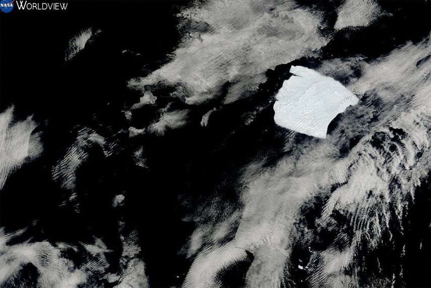 El iceberg más grande del mundo está en movimiento después de casi cuatro décadas