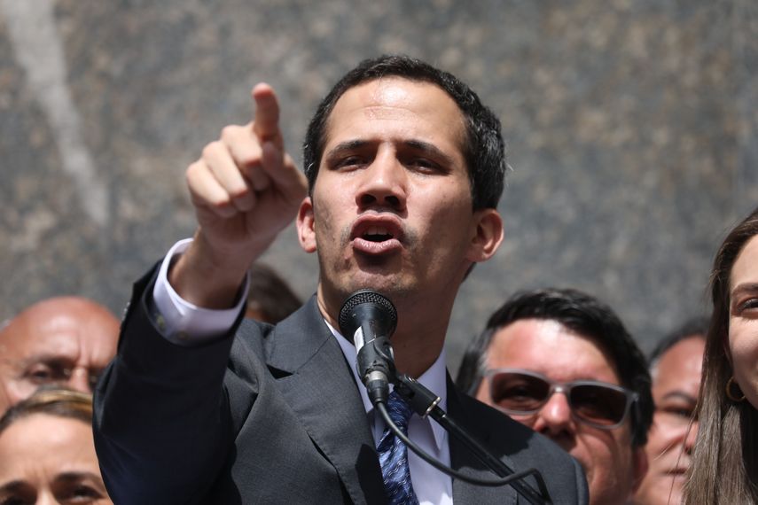 Juan Guaidó, presidente encargado de Venezuela.