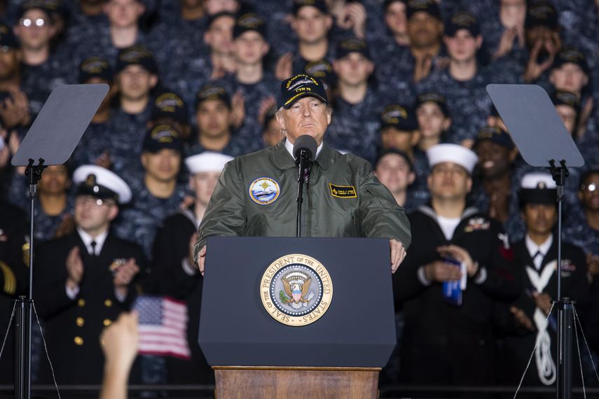 Donald Trump, presidente de Estados Unidos&nbsp;