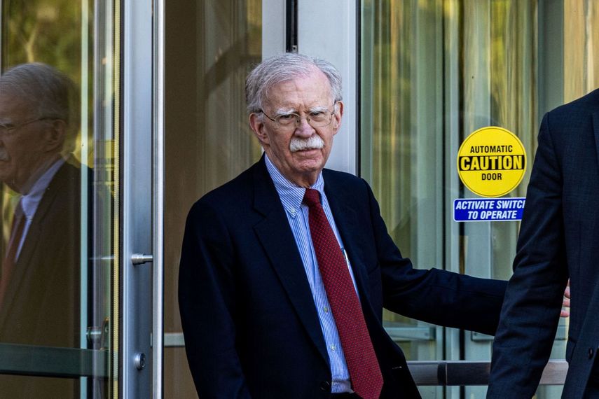 El exsecretario de seguridad nacional John Bolton