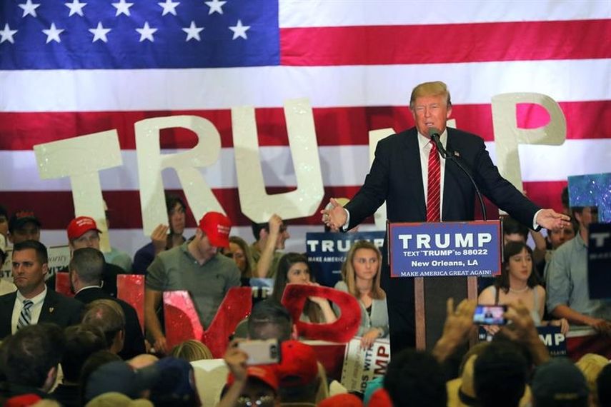 Trump no tiene experiencia como político, pero no lo ve como una debilidad (EFE)