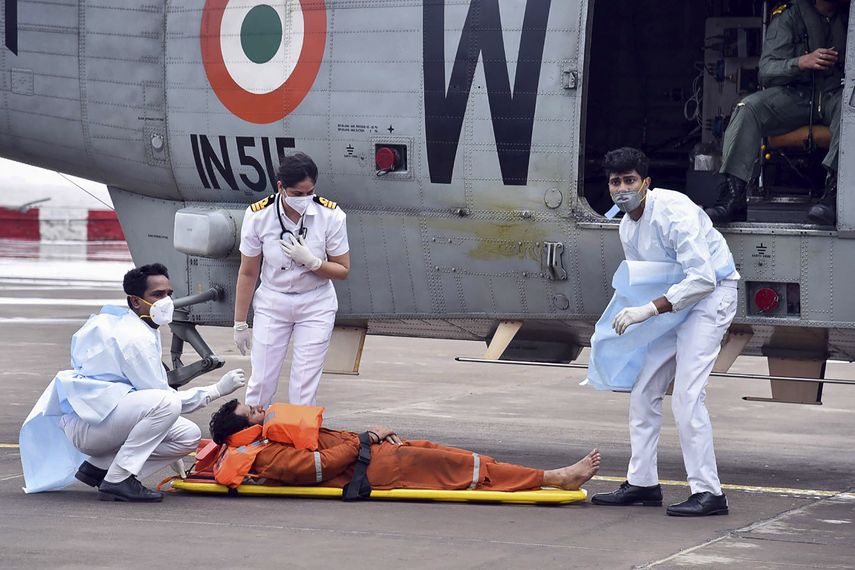 Al menos 33 muertos y casi 100 desaparecidos en India por el ciclón Tauktae