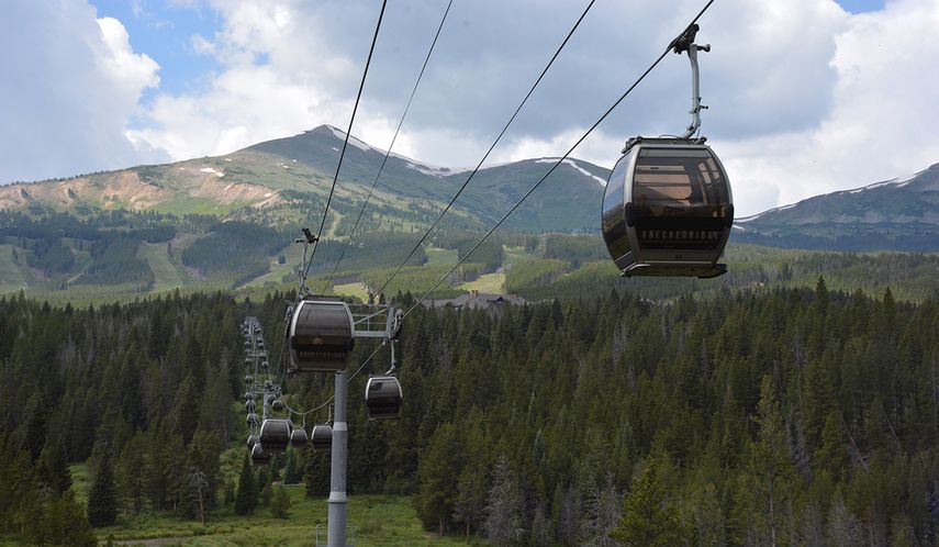 Gondola, Breckenridge, Colorado.