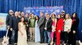 Presidencia y miembros del Club Kiwanis junto a directivos del Seminole Hard Rock Hotel & Casino de Hollywood junto a la reina y los artistas de esta edición en el lanzamiento oficial de Carnaval Miami.