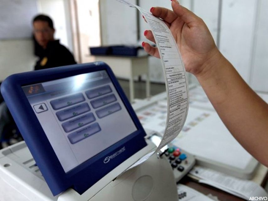 Máquina electoral donde los venezolanos elegirán sus candidatos a diputados (CORTESIA) 