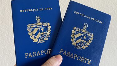 Imagen referencial de unos pasaportes de Cuba.&nbsp;