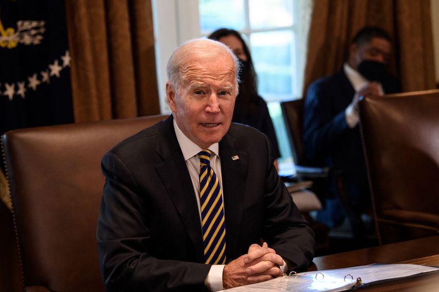 El presidente Joe Biden en la Casa Blanca.