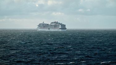 Imagen genérica de un crucero en el mar.&nbsp;