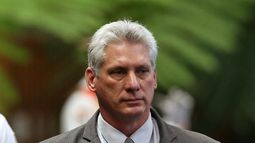 Miguel Díaz-Canel,  gobernante cubano.