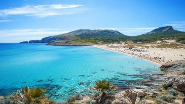 Playa Cala Mesquida. 