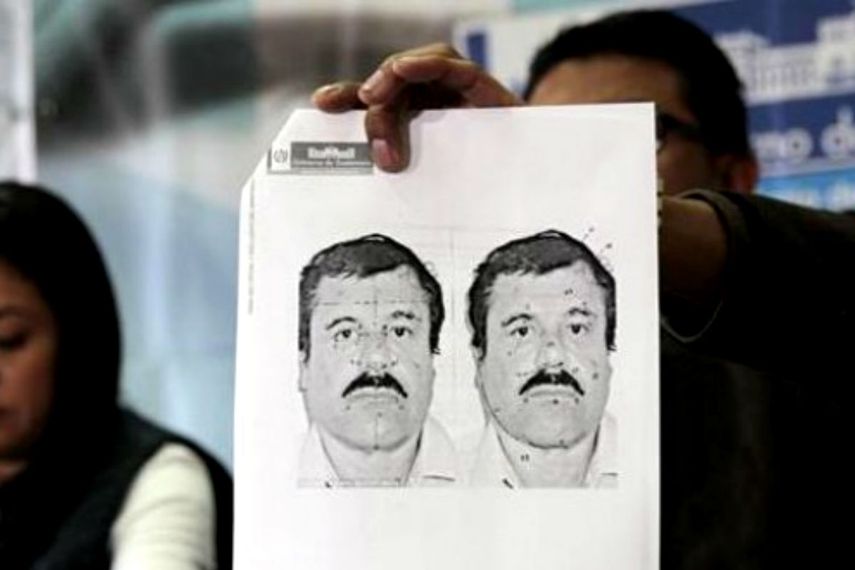 Retrato de El Chapo Guzmán (EFE)