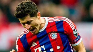 Robert Lewandowski anotó uno de los goles de los alemanes (EFE)