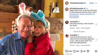 Barbara Eden, actriz de Mi Bella Genio